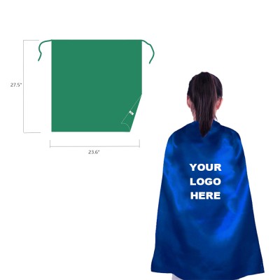 Kids Cape With Drawstring