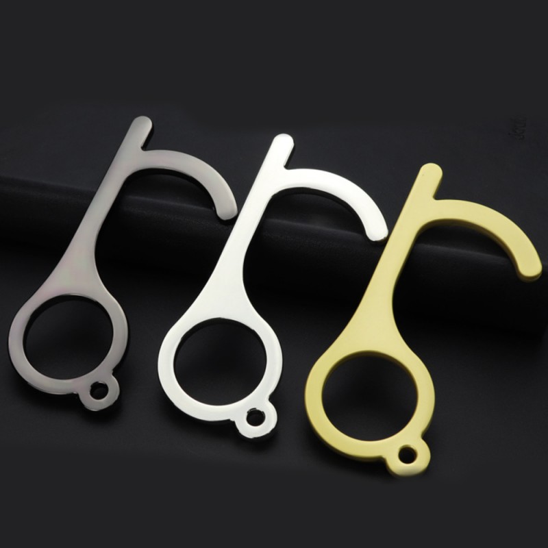 Touchless Metal Keychain
