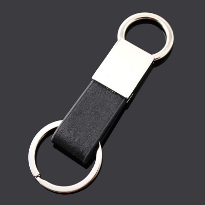 Leather Key Rings with Metal
